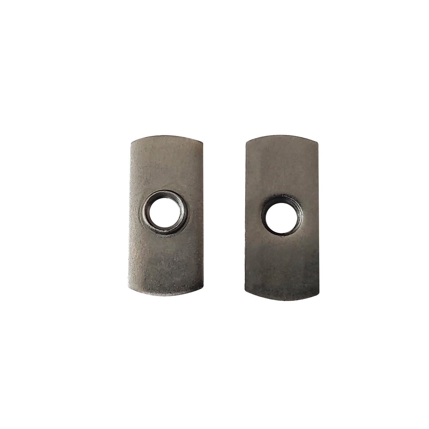 10 pc, 1/4-20 UNC Spot Weld Nut Double Tab, and, Aluminum Extrusion T-Nut