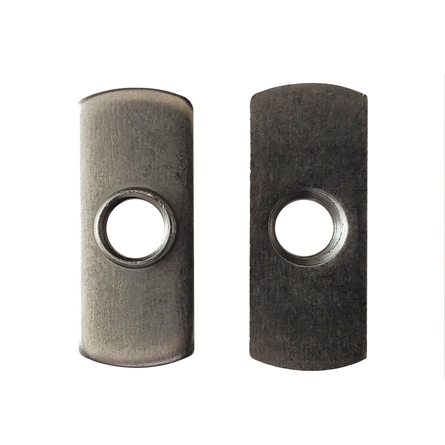10 pc, 3/8-16 UNC Spot Weld Nut Double Tab, and, Aluminum Extrusion T-Nut