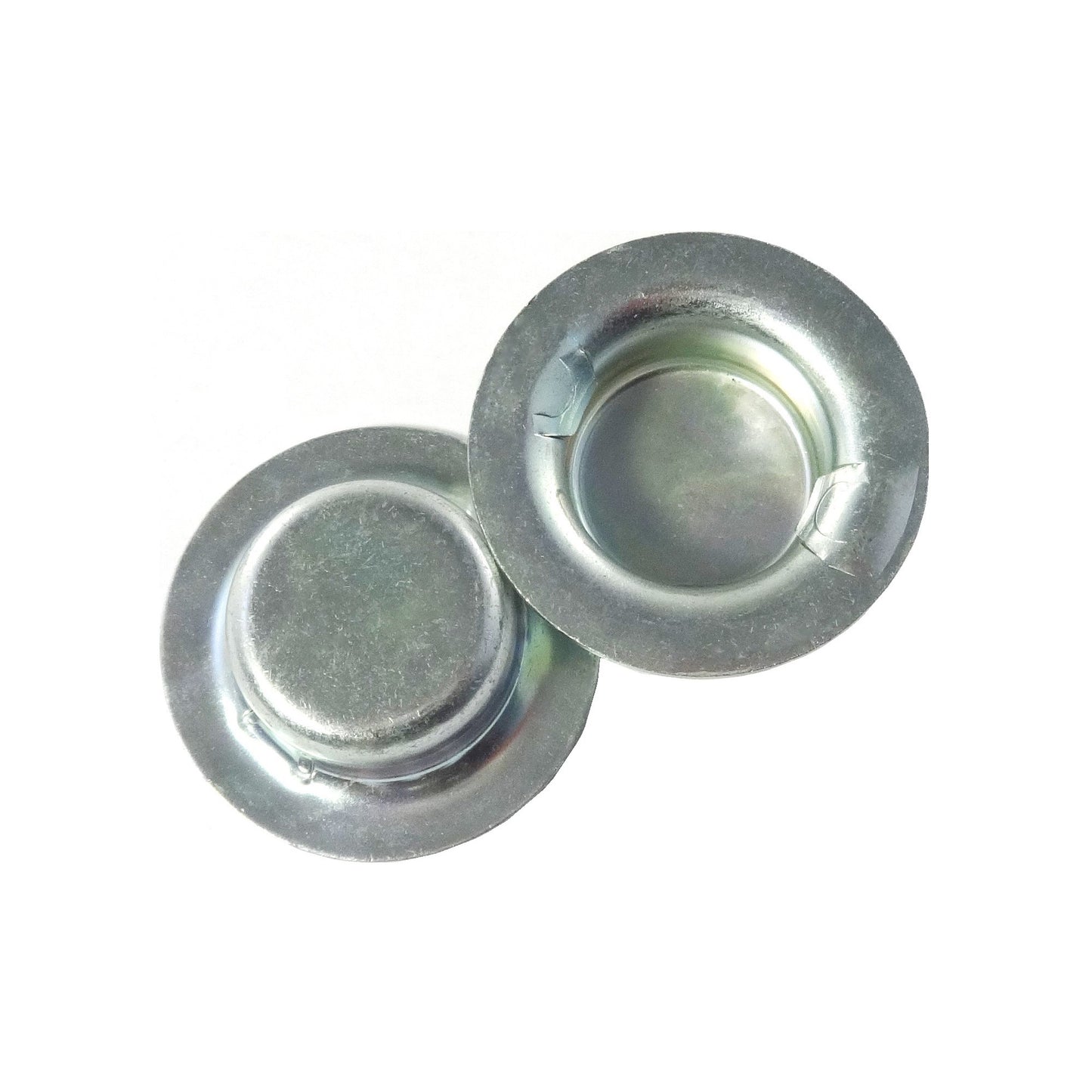 100 pc, 3/4 in Push on Pushnut pal, Axle Cap, Wheel Retainer, Zinc Mech Finish