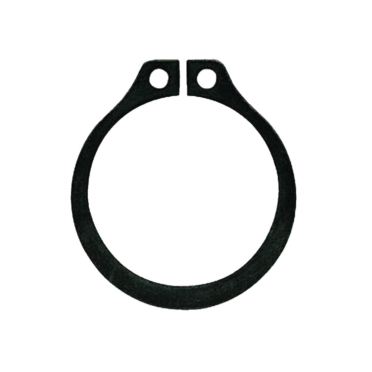 1" (1.000) External Snap Ring, Retaining Ring, SAE, Black Phosphate, Inch