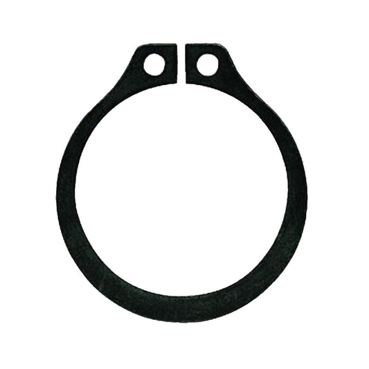 1 1/8" (1.125 in) External Snap Ring, Retaining Ring, SAE, Black Phosphate Inch