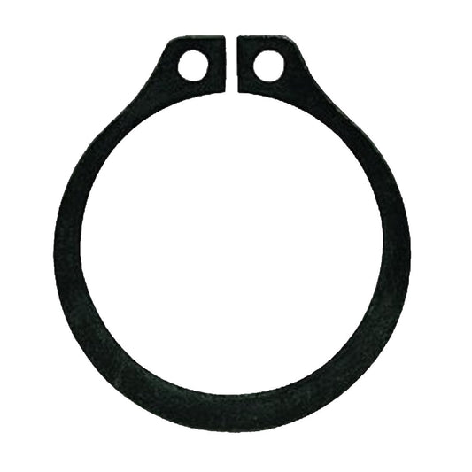 1 1/4" (1.250 in) External Snap Ring, Retaining Ring, SAE, Black Phosphate Inch