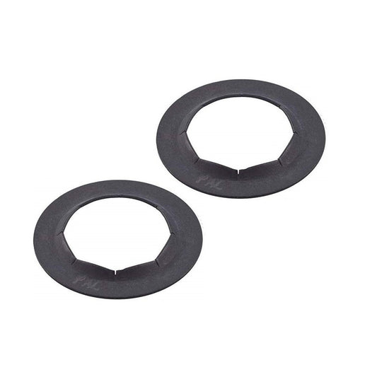 2 pc, 5/8 in Push On Pushnut Phosphate + Oil, Pal nut Wheel Retainers Axle Caps